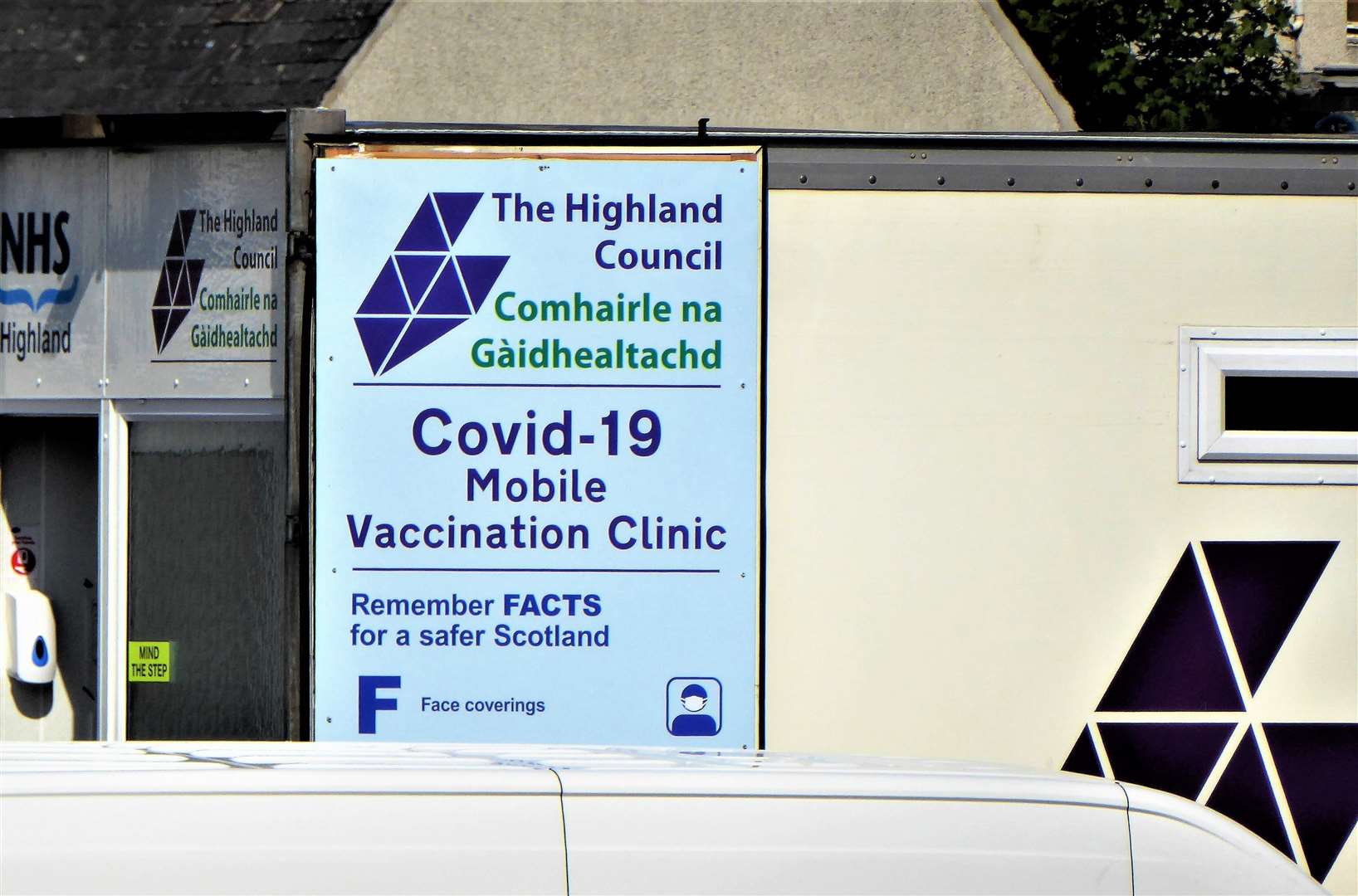 The Mobile Covid vaccination clinic will be at Riverside Medical Practice in Wick on July 10-11 to vaccinate those aged 18 to 29. Picture: DGS