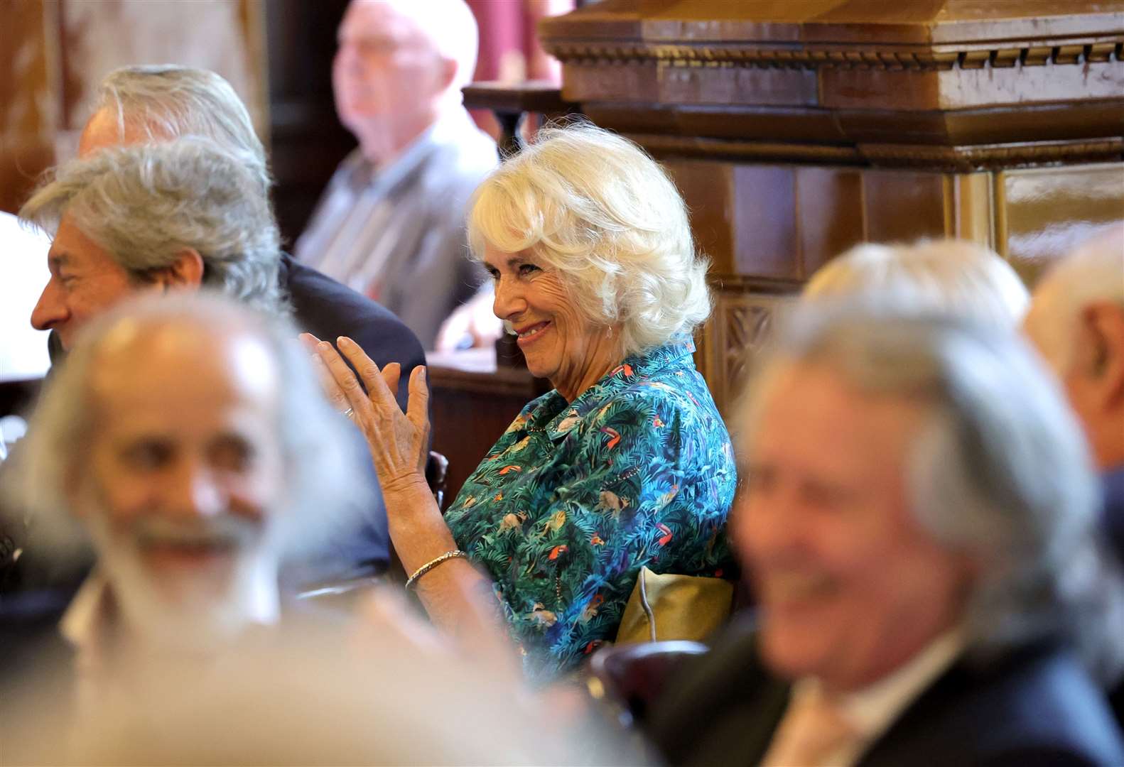 The Duchess of Cornwall during The Oldie Luncheon (Chris Jackson/PA)