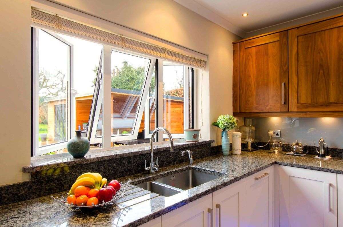 A retrofitted casement window example . Picture supplied