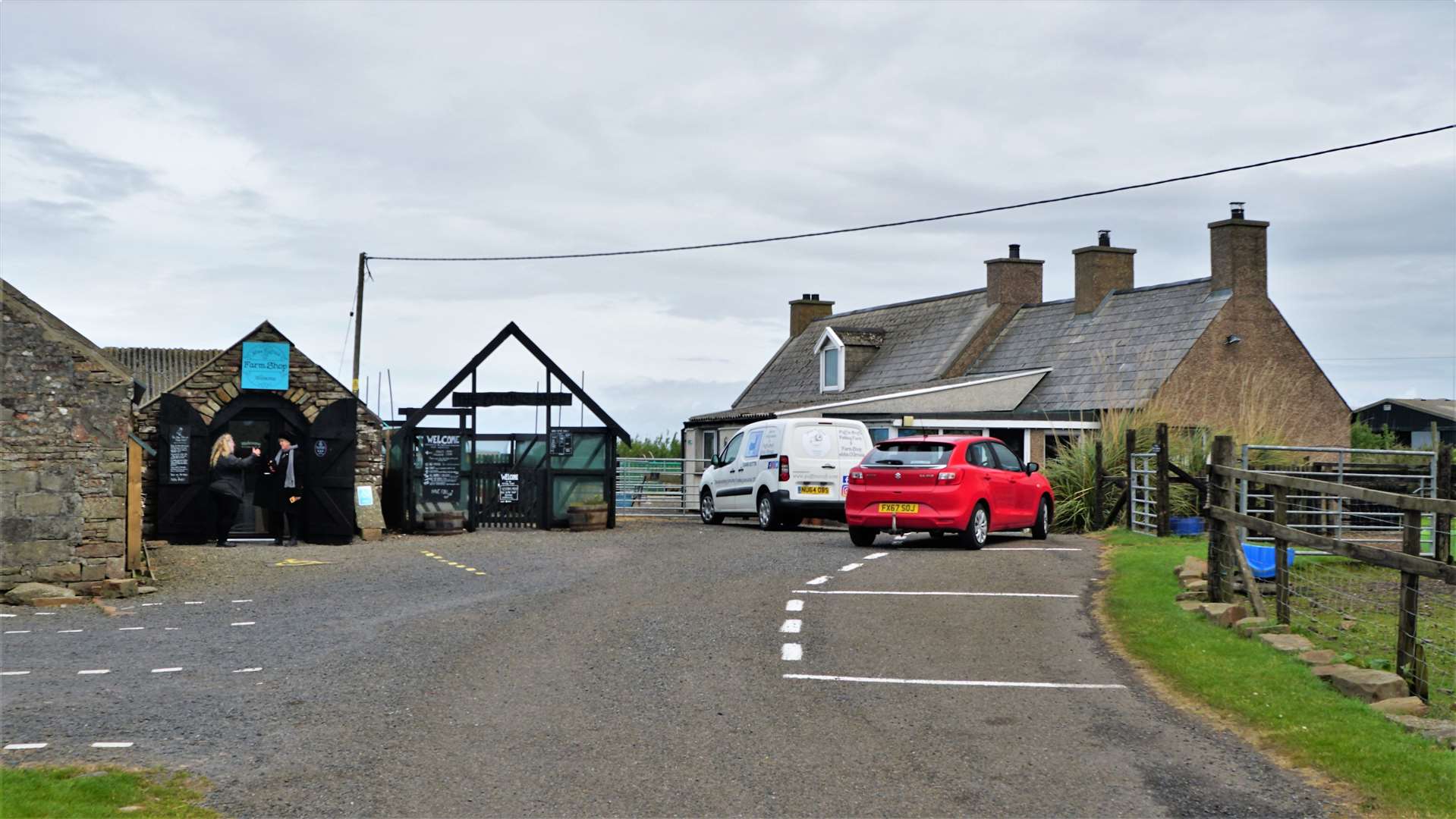 Entrance to Puffin Croft at John O'Groats. Picture: DGS