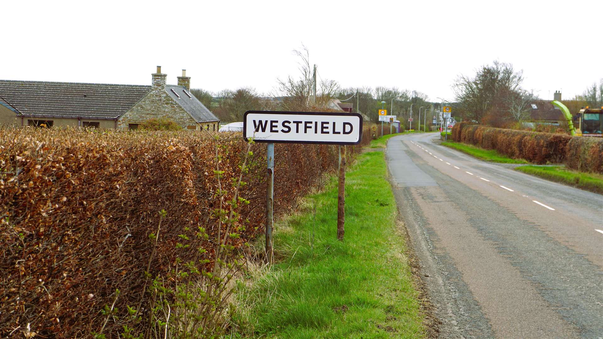 Watten became Westfield over the weekend thanks to a joker changing the sign. Picture: DGS