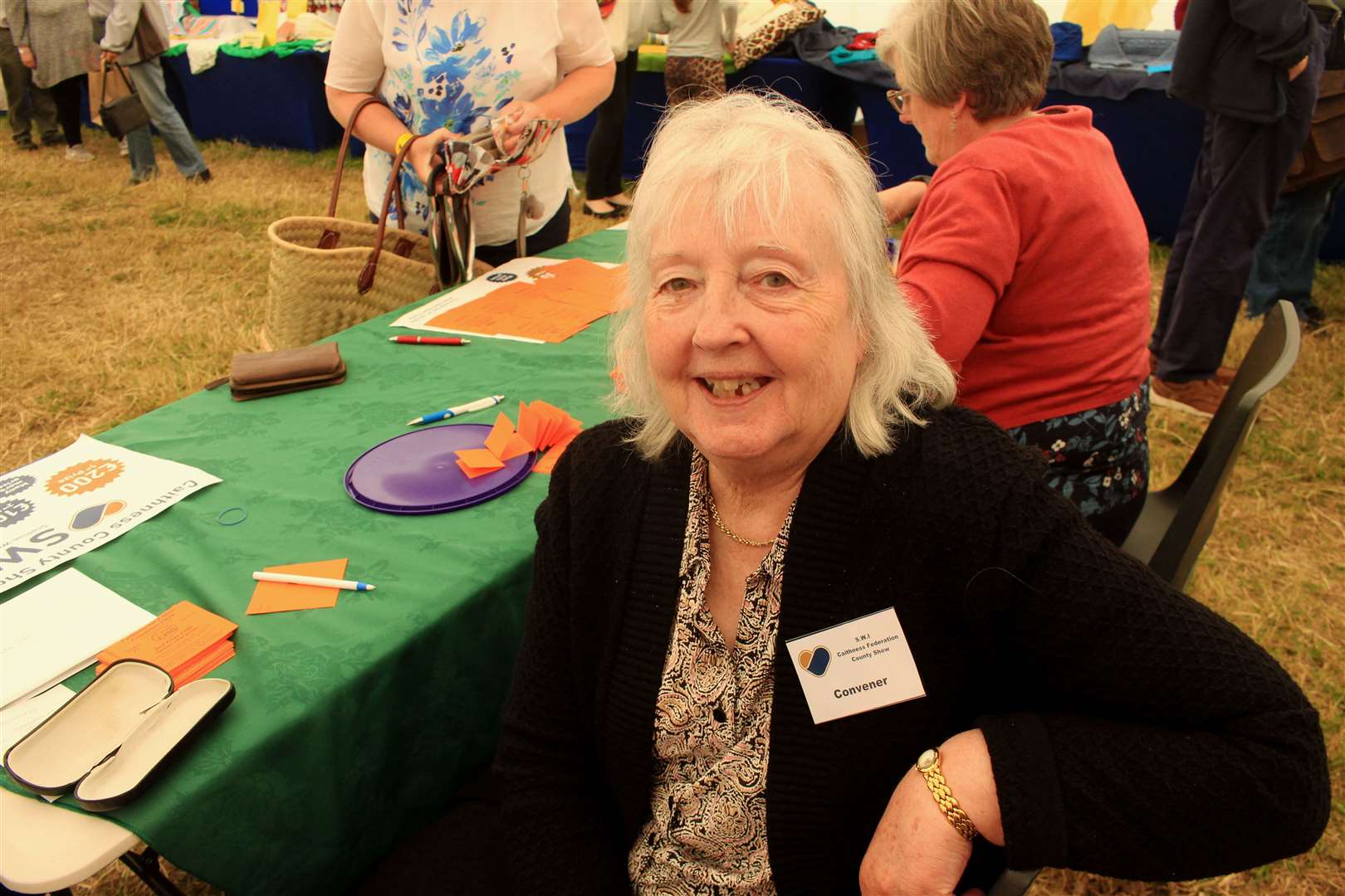 Liz Geddes, SWI convener for the County Show committee.