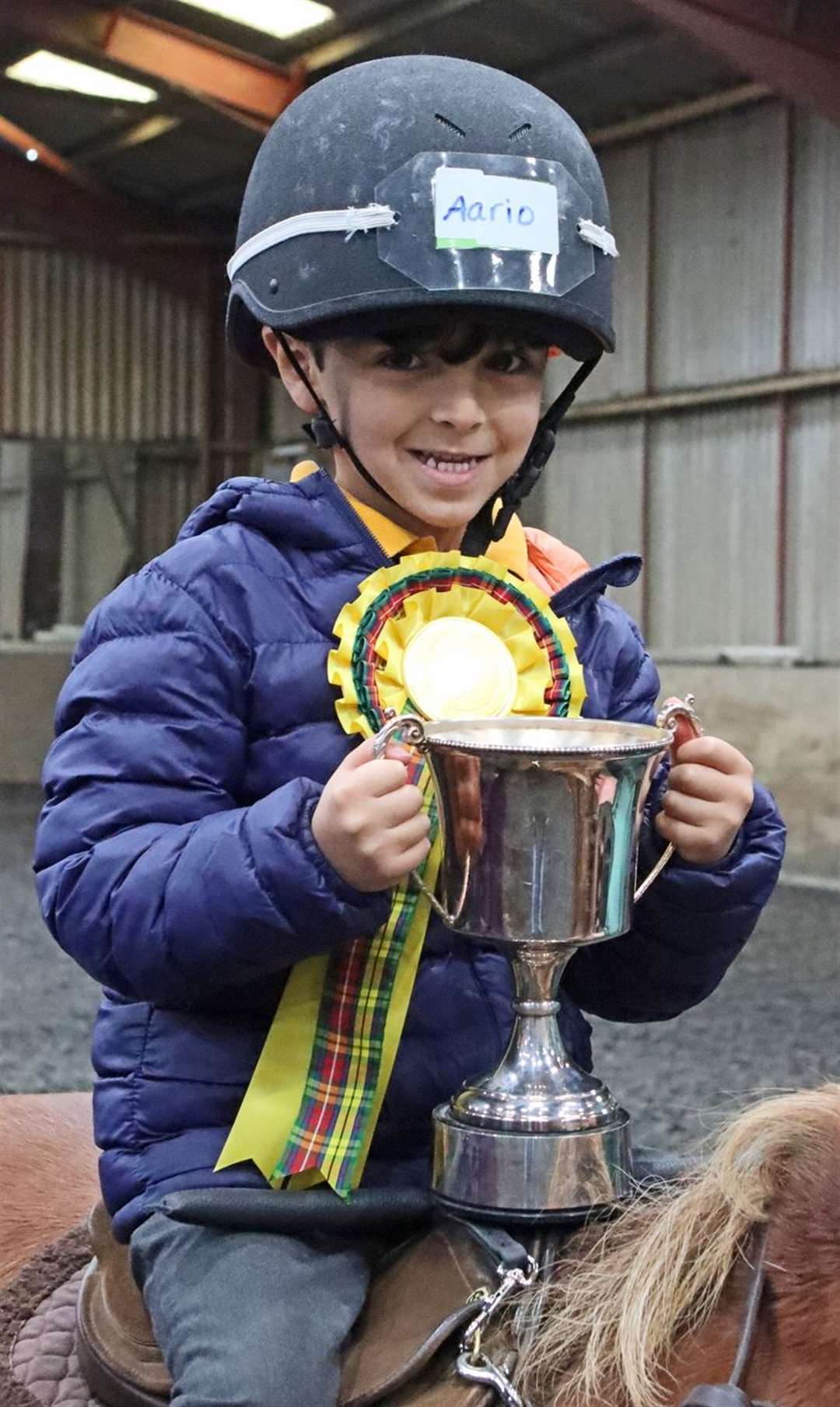 Trophy-winner AR. Picture: Neil Buchan