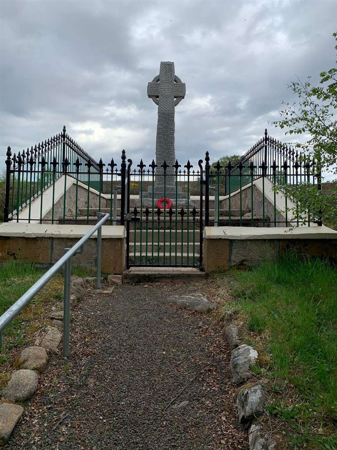 War Memorial near Trantlebeg on Strath Halladale.
