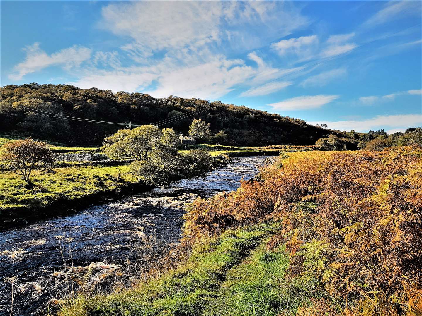 Judith’s photo of Dunbeath Strath for the October page of the current Groat calendar.