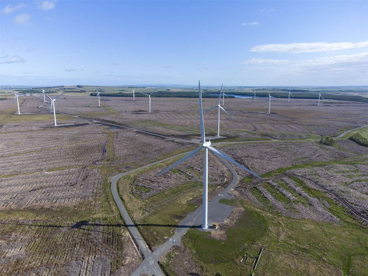 The Halsary wind farm will result in a £150,000 community benefit fund.