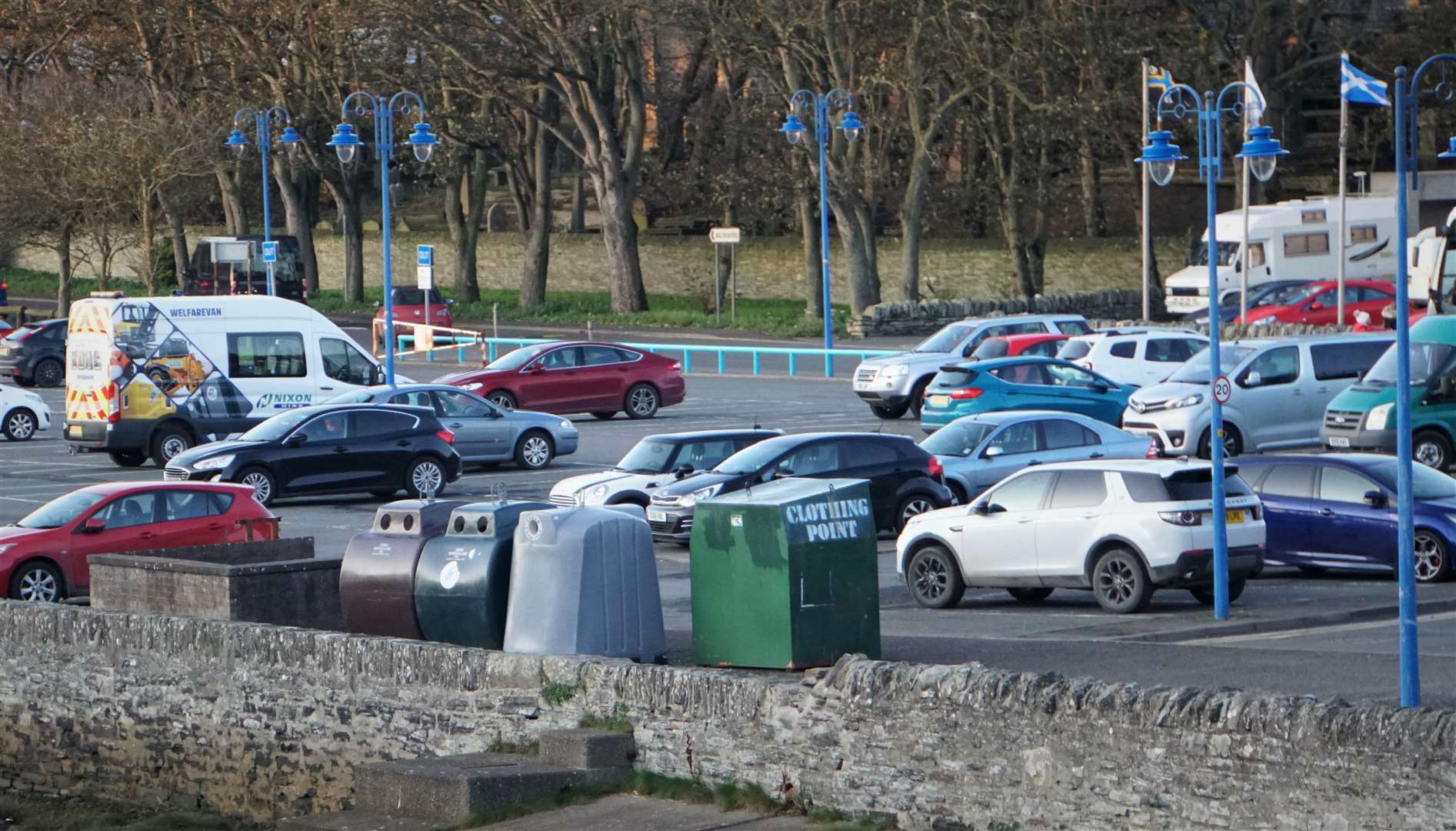 The riverside car park in Wick may be introducing charges soon. Picture: DGS