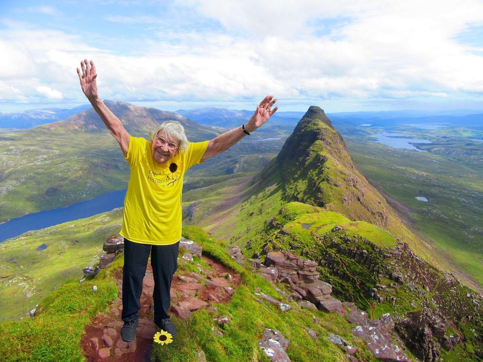 Margaret Payne reached her summit virtually.