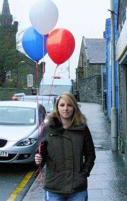 Kelsey McDowall who organised the tribute to Scott Mackenzie.