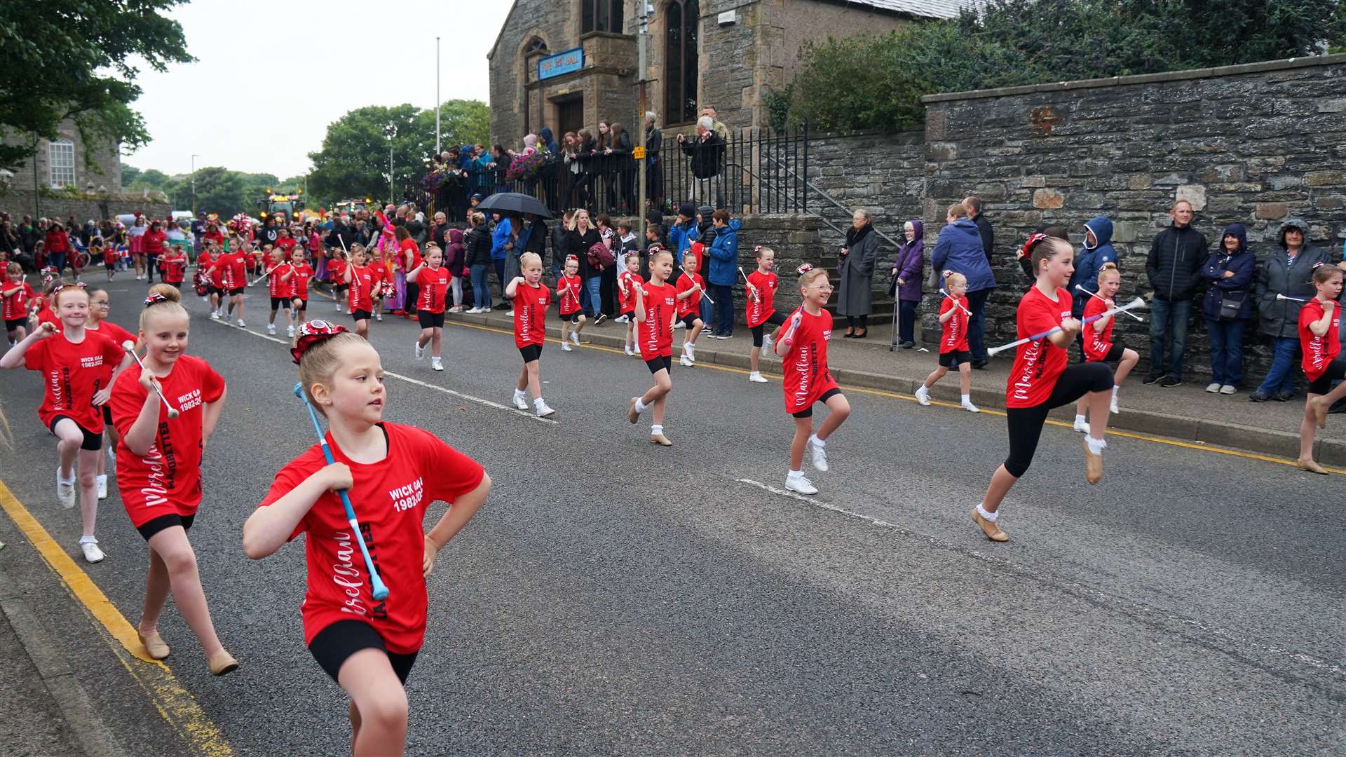 Procession of floats and fancy dress for Wick Gala Week 2022. Picture: DGS