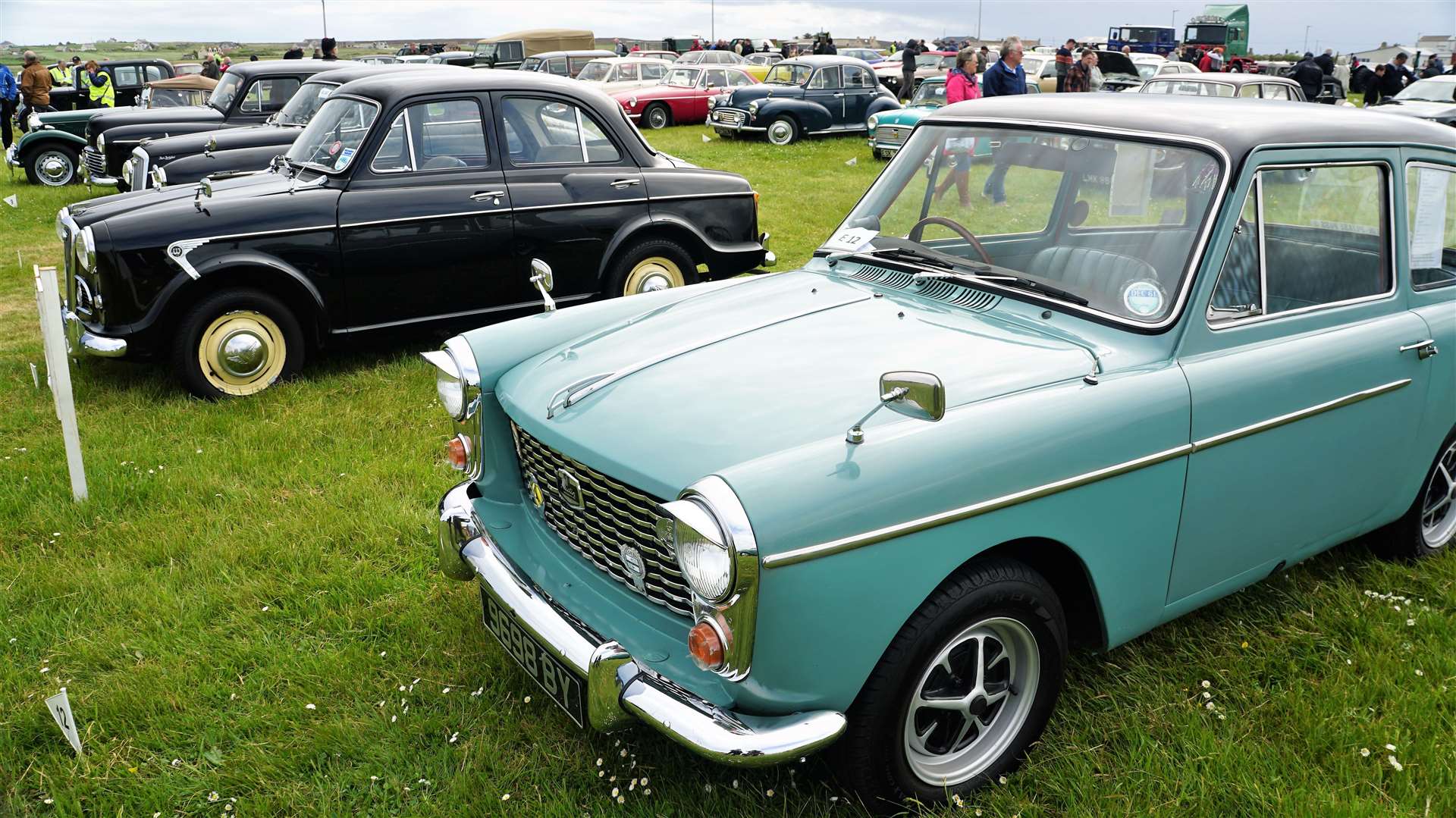 1961 Austin A40 Farina Mk 1 owned by John Bain from Inverness. Picture: DGS