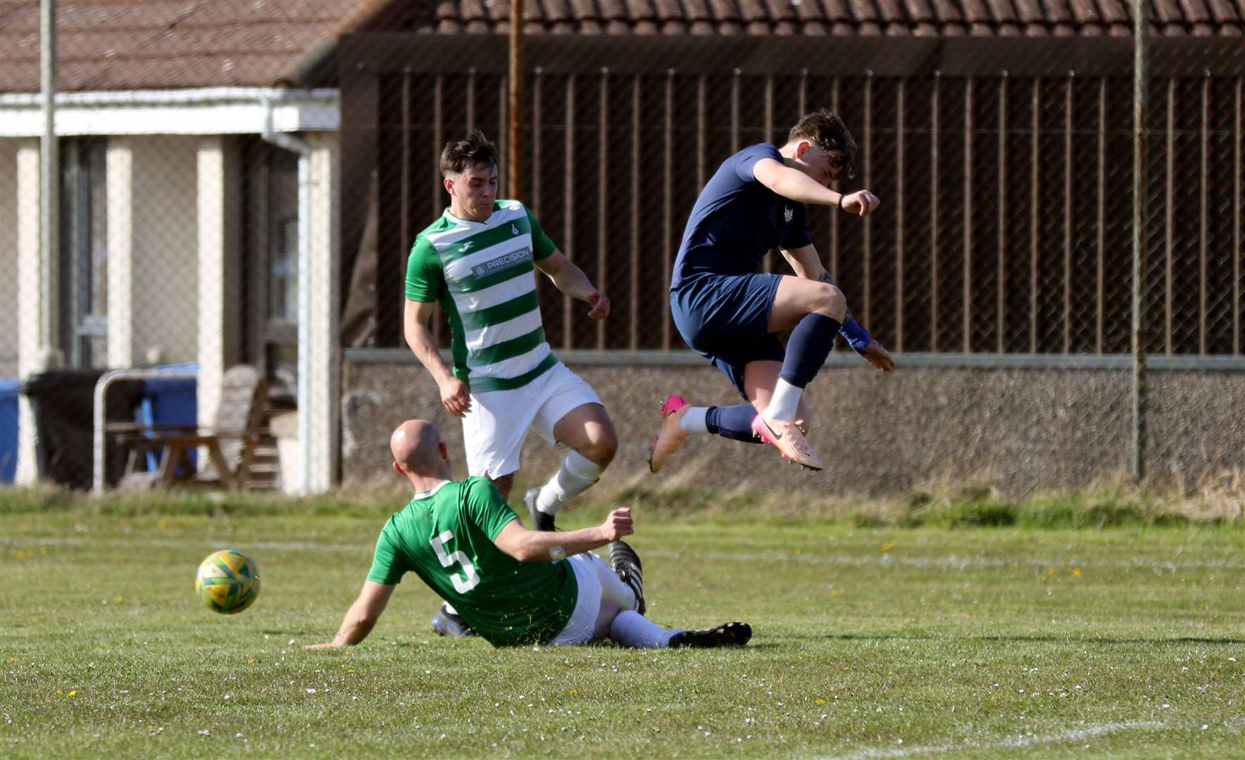 High Ormlie Hotspur beat Castletown 4-0 at Ormlie last month in a Highland Amateur Cup preliminary round tie, but their league match on Friday was abandoned after an injury to Castletown's Lewis Swan. Picture: James Gunn