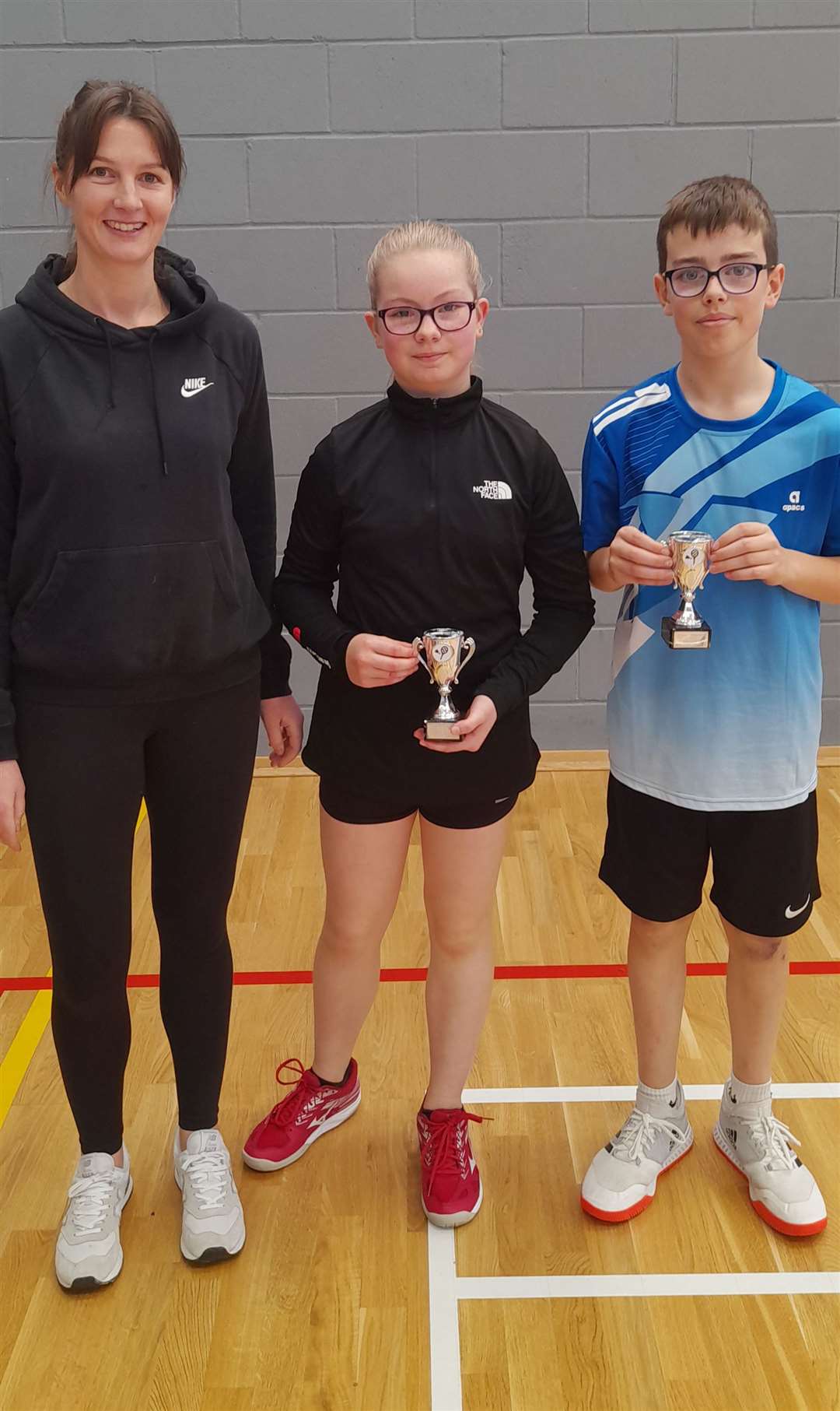 Runners-up Kate Durrand and Matthew Cook. Picture: Kerry Mackenzie