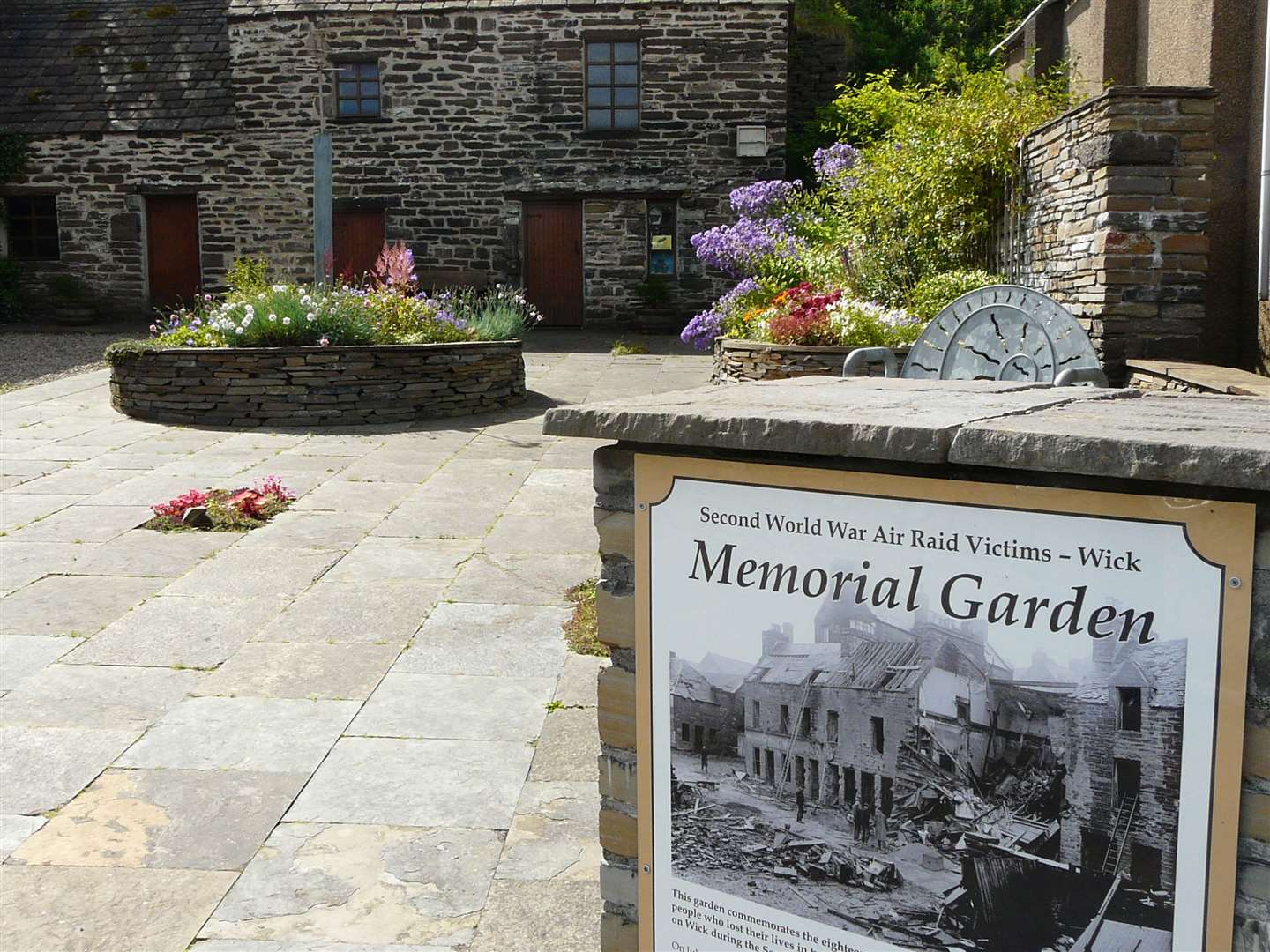 The World War II memorial garden committee in Wick is one group that could be affected by the changes