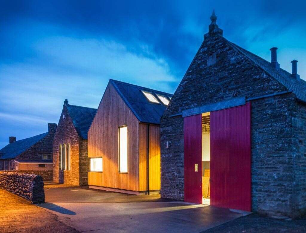 North Lands Creative glass studio in Lybster is a major creative hub in the county and has gained international recognition too.