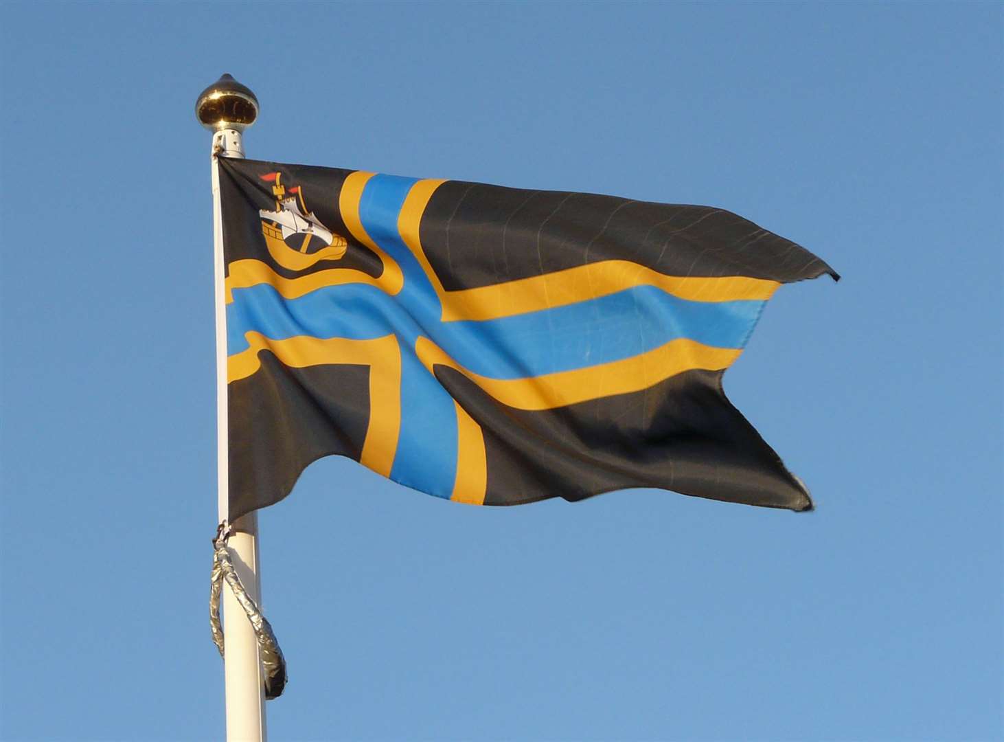 The Caithness flag emphasises that the Highlands is not all one in the same place.