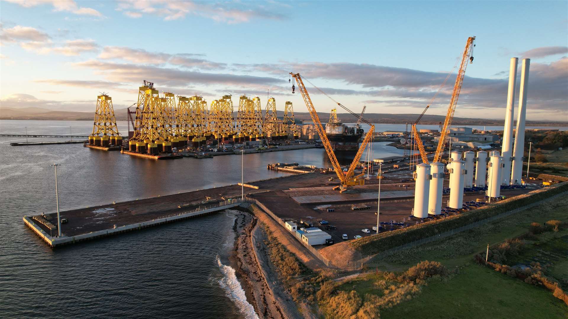 Port of Nigg has welcomed the prospect of a jobs' boost.