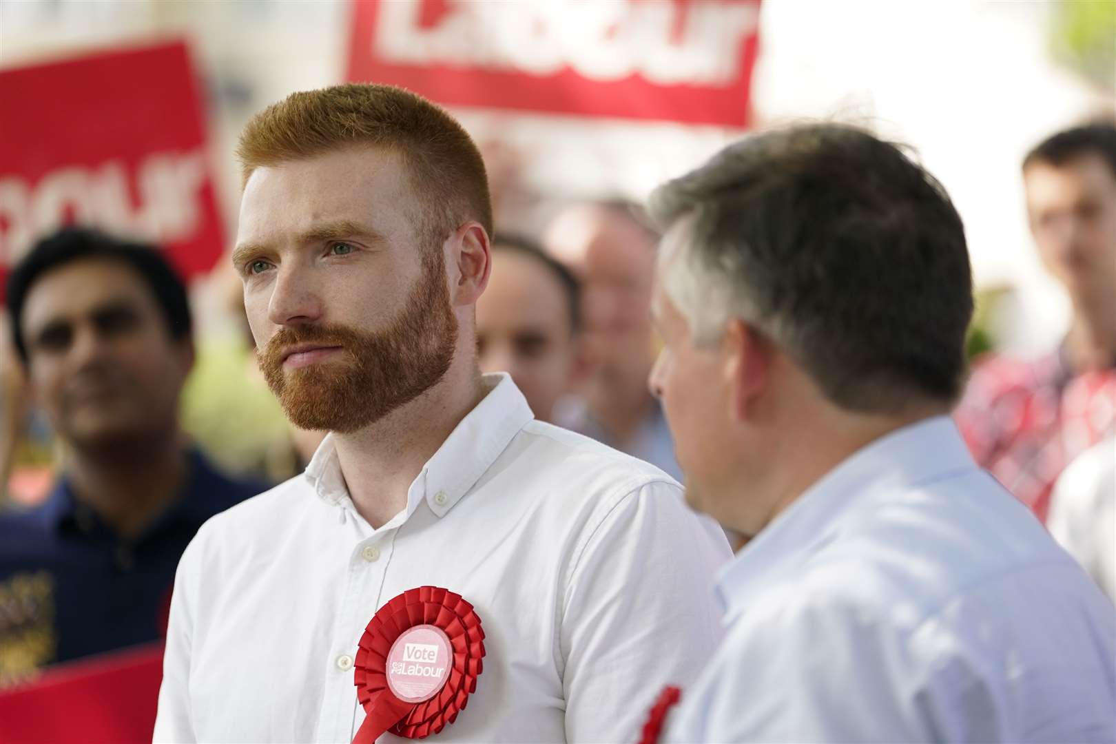Labour’s Danny Beales is hoping to become the next MP for Uxbridge and South Ruislip (Andrew Matthews/PA)