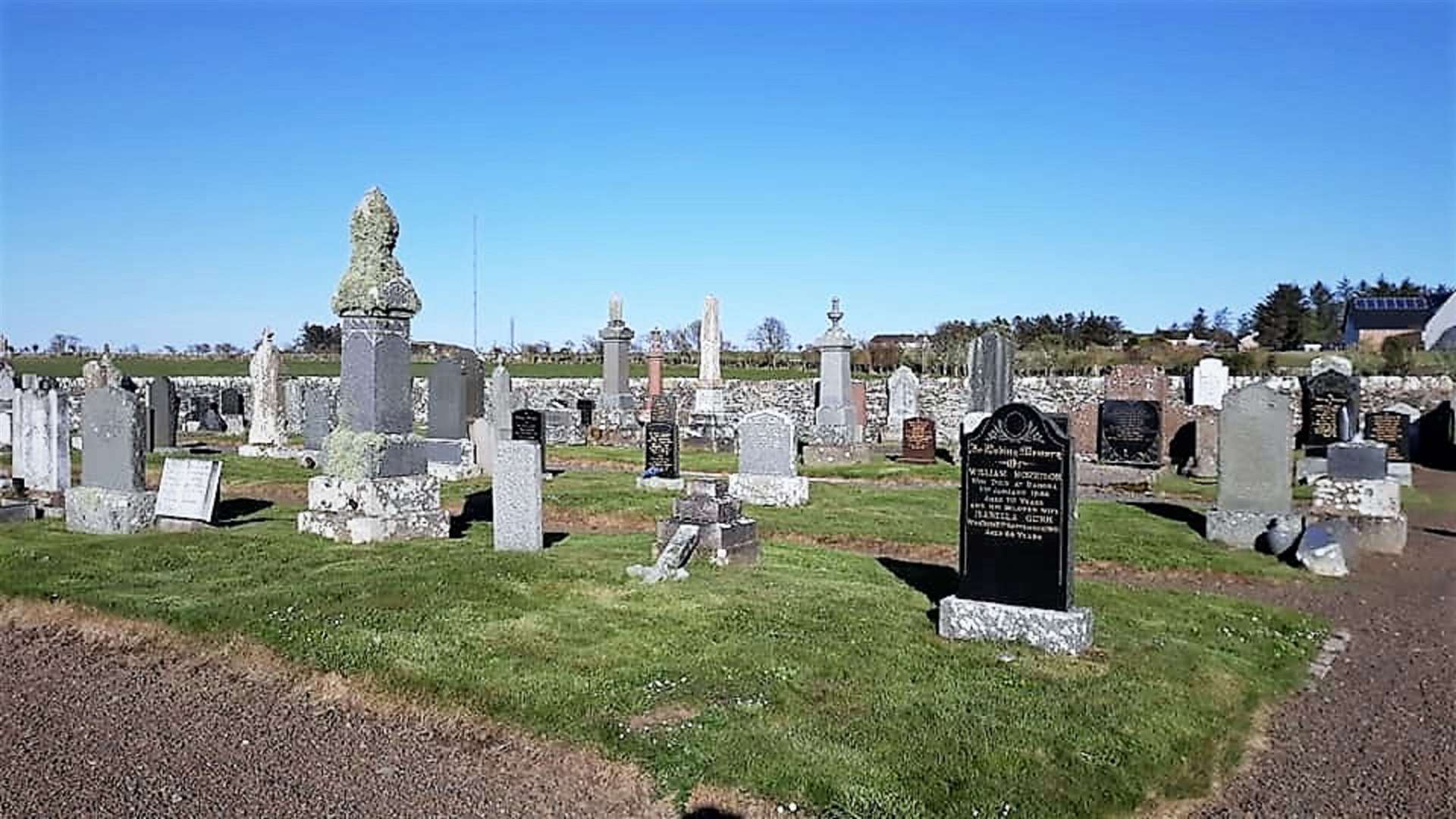 Thrumster cemetery was tended by councillor Raymond Bremner along with volunteers from the Thrumster Community Development Association - part of the Caithness Community Resilience programme.