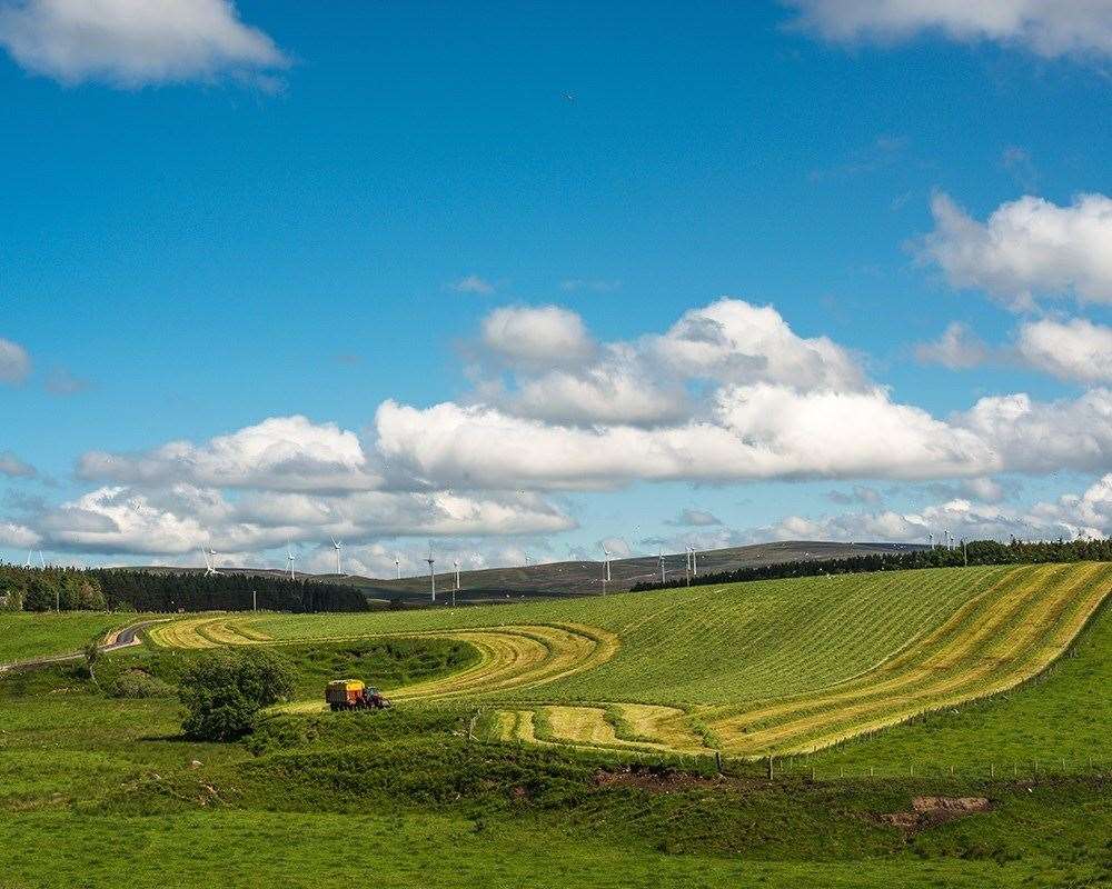 Statkraft’s Berry Burn wind farm in Moray which has an extension in planning.