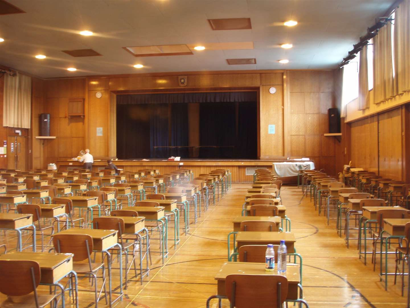 School hall set for exams