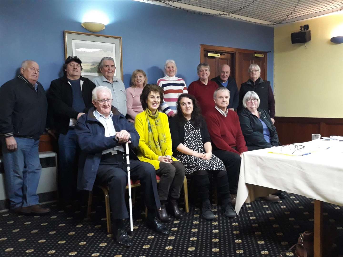 Thurso's new community councillors. Back row (from left): Colin Johnson, Daidie Simpson, Bert Macleod, Thelma Mackenzie, Elspeth Husband, Eric Drummond, Billy Smith and James Campbell. Front: Ian Wright, Gill Arrowsmith, Louise Smith, Ron Gunn and Rae Smith.