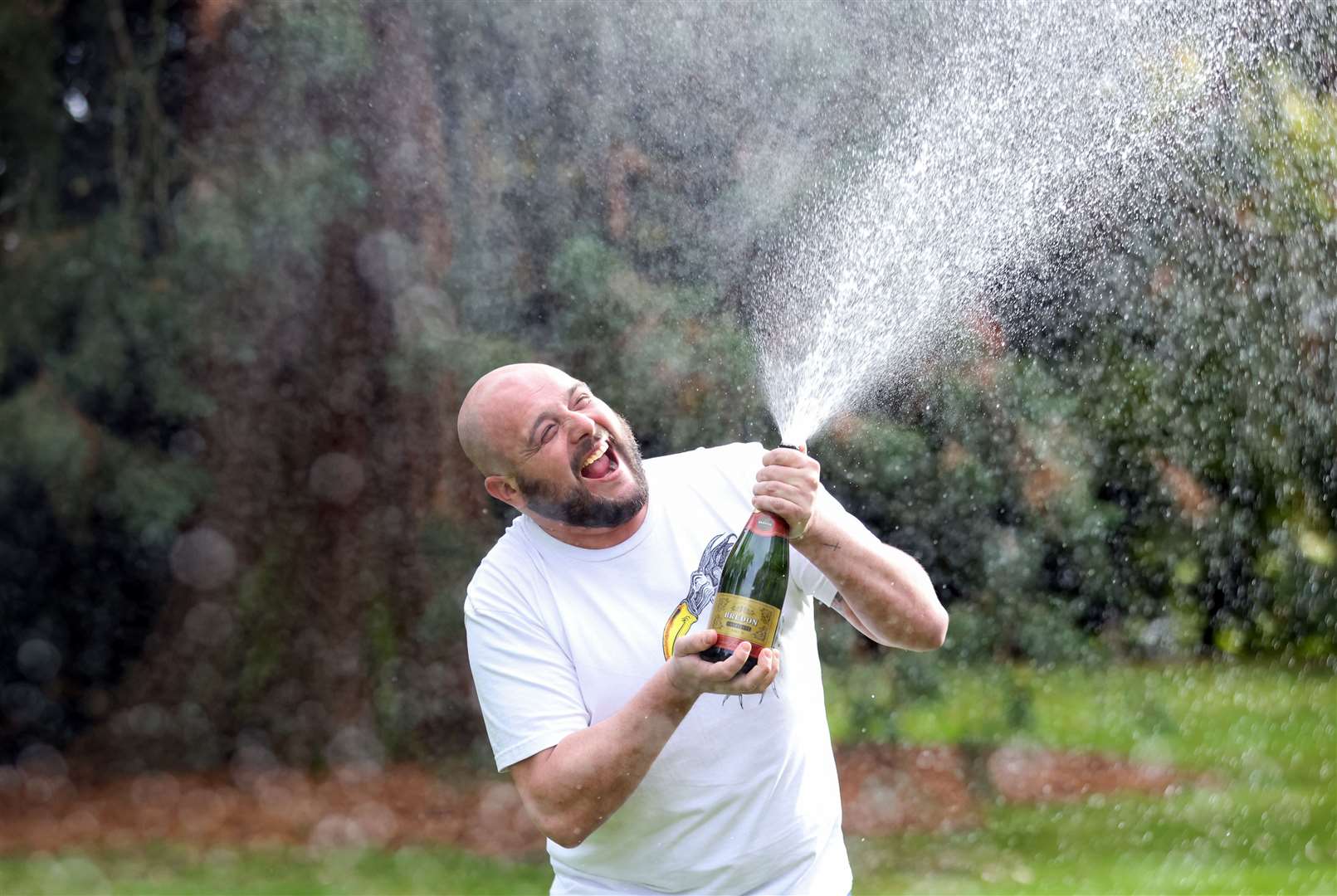 Plumber Sean Irwin bought his winning scratchcard at a newsagents in Brentwood, Essex (National Lottery/PA)