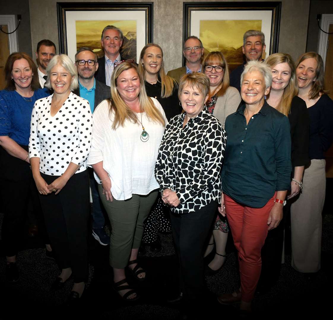 The judges in the Highlands and Islands Food and Drink Awards 2022. Picture: James Mackenzie