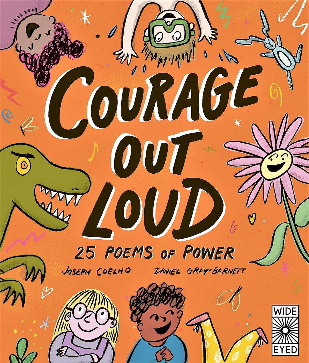 Courage out Loud poster.