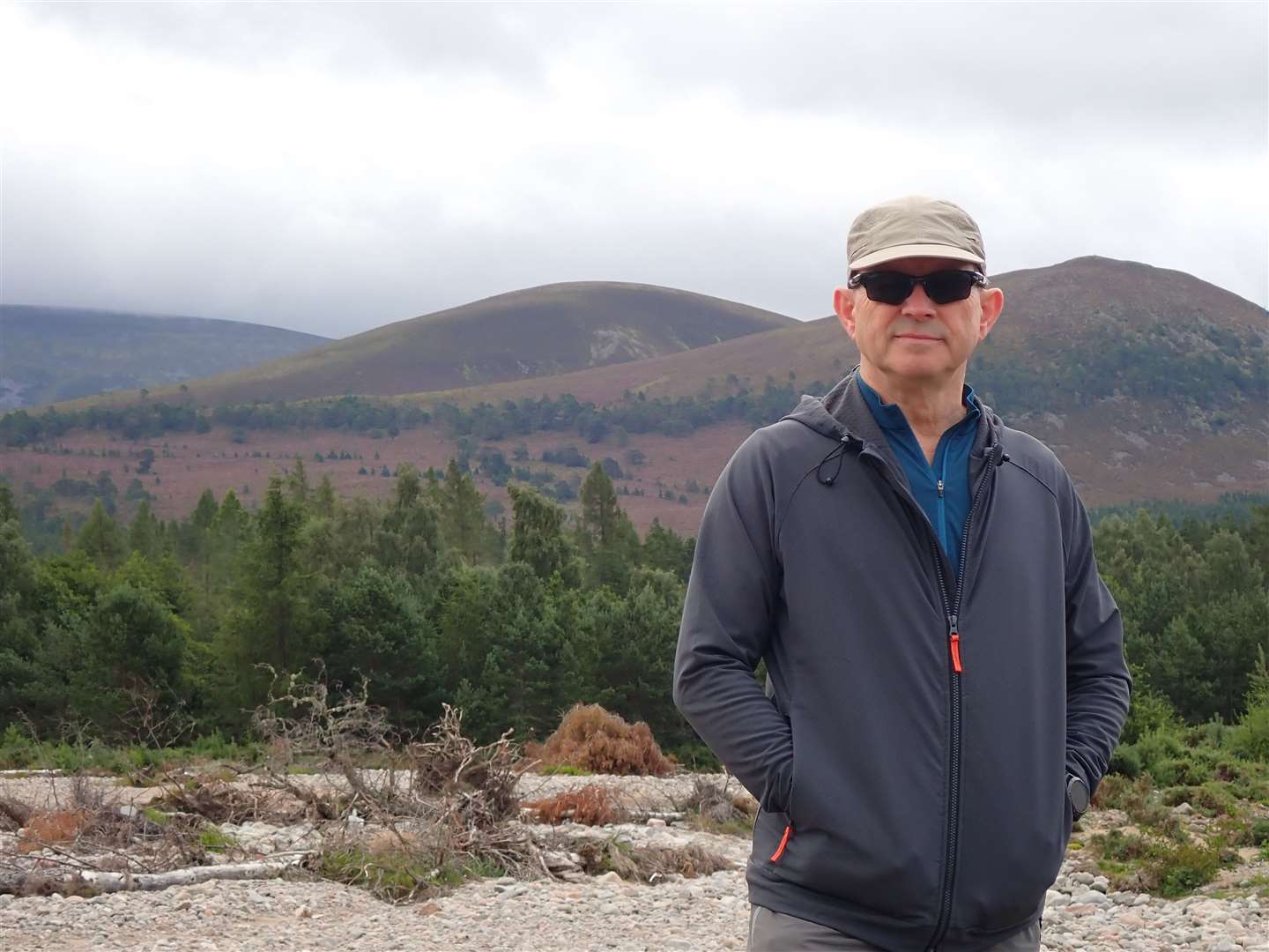 Colin Cadden is a volunteer with ScotWays who helped survey all the routes in the Cairngorms for the new guide. Picture: John Davidson
