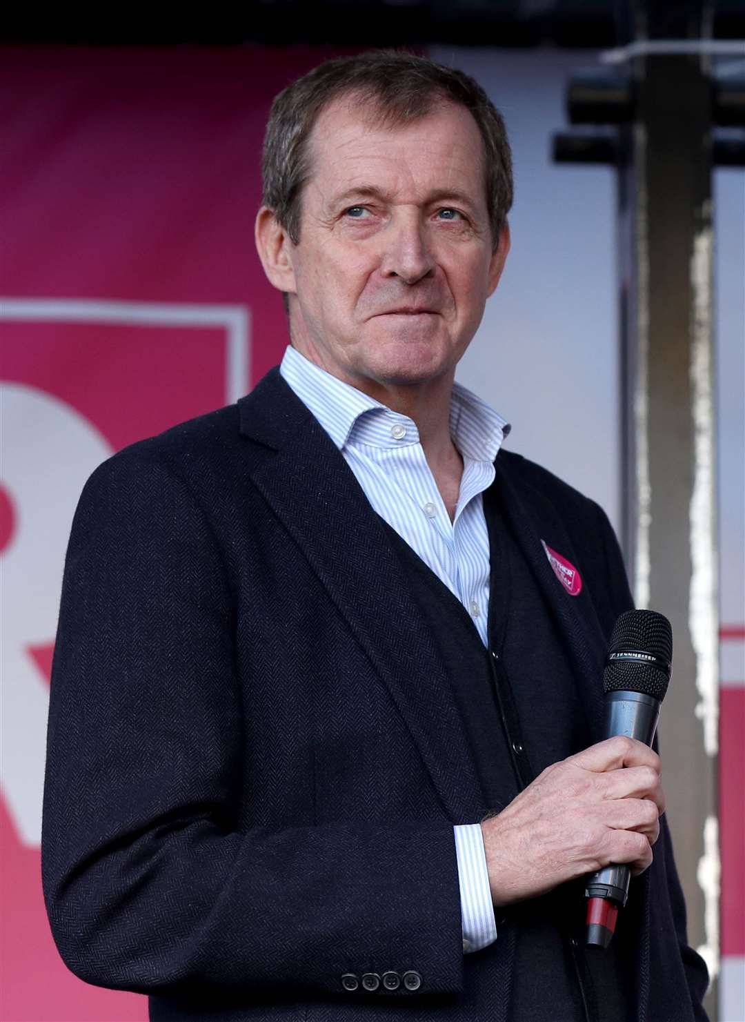 Alastair Campbell spoke about how he and Edwards had discussed depression (Yui Mok/PA)