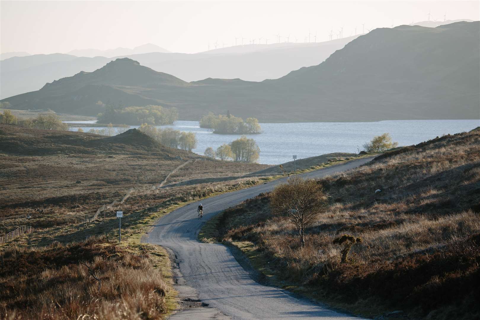 A scenic section of National Cycle Network Route 78, the Caledonia Way. Picture: Sustrans Scotland
