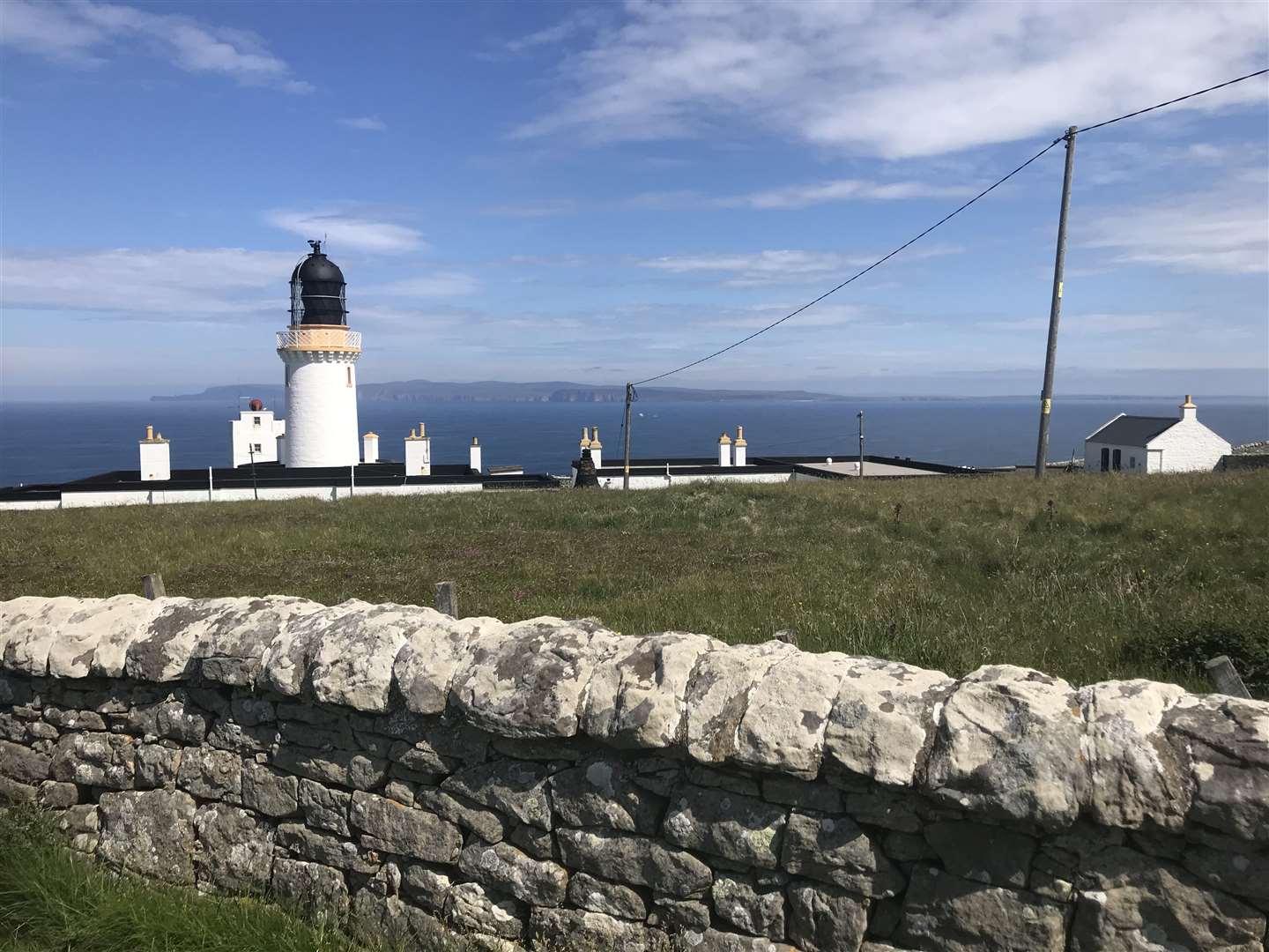 Dunnet Head was one of the compass points Jamie was keen to reach on his trip.