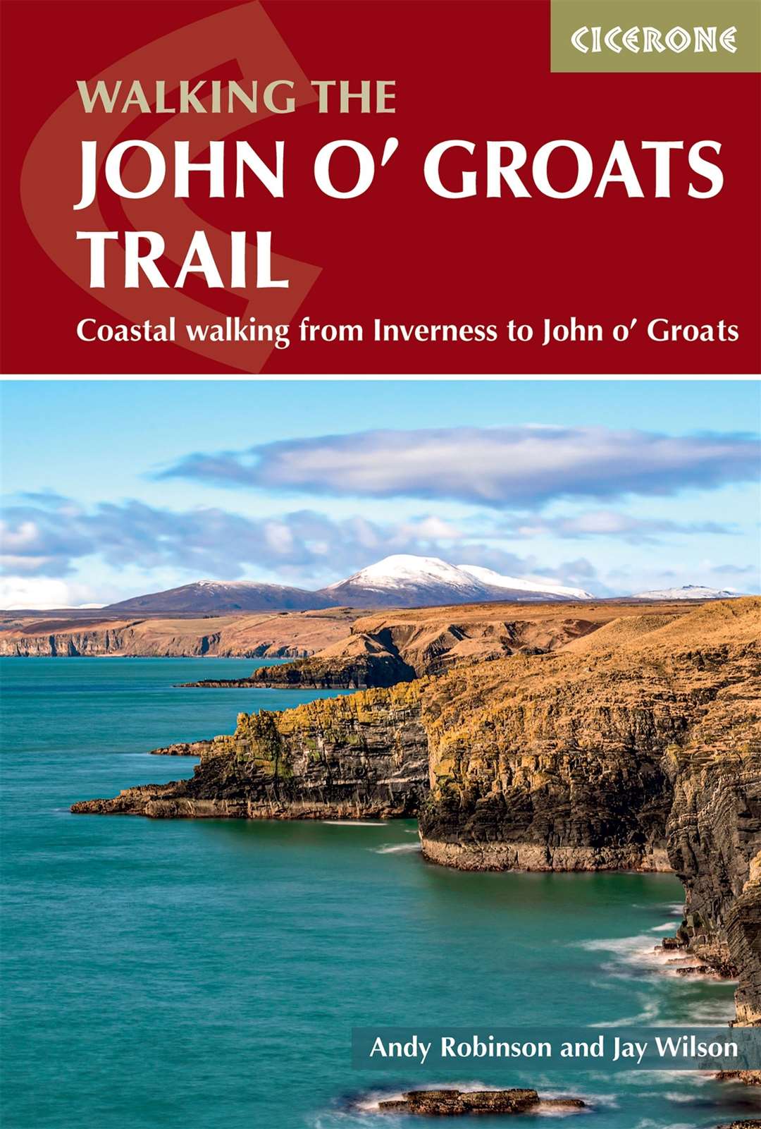 Cover of the Walking the John O'Groats Trail book.