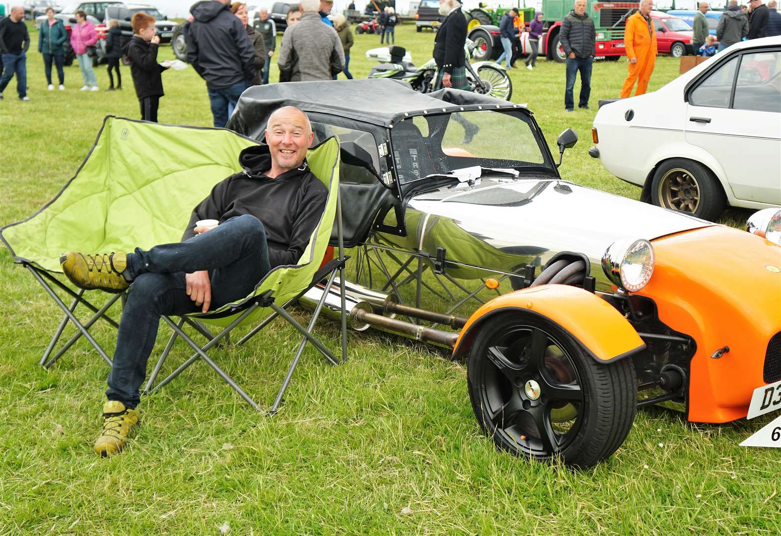 Vintage delights at John O’Groats for classic rally