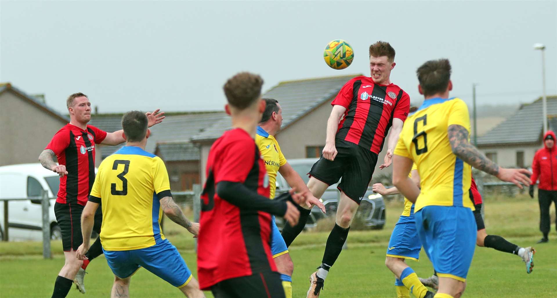 Aaron McNicol was among those praised after Halkirk United's victory at Fort William on Saturday. Picture: James Gunn