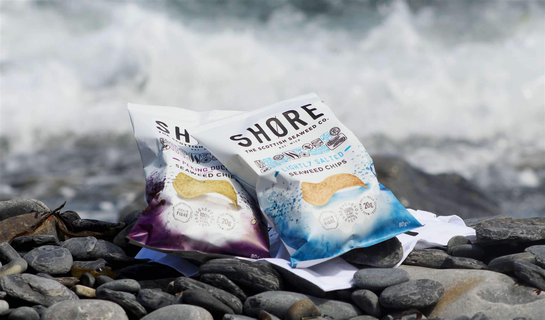Shore was praised for its seaweed chips by the judges in the Highlands and Islands Food and Drink Awards. Picture: Alan Hendry