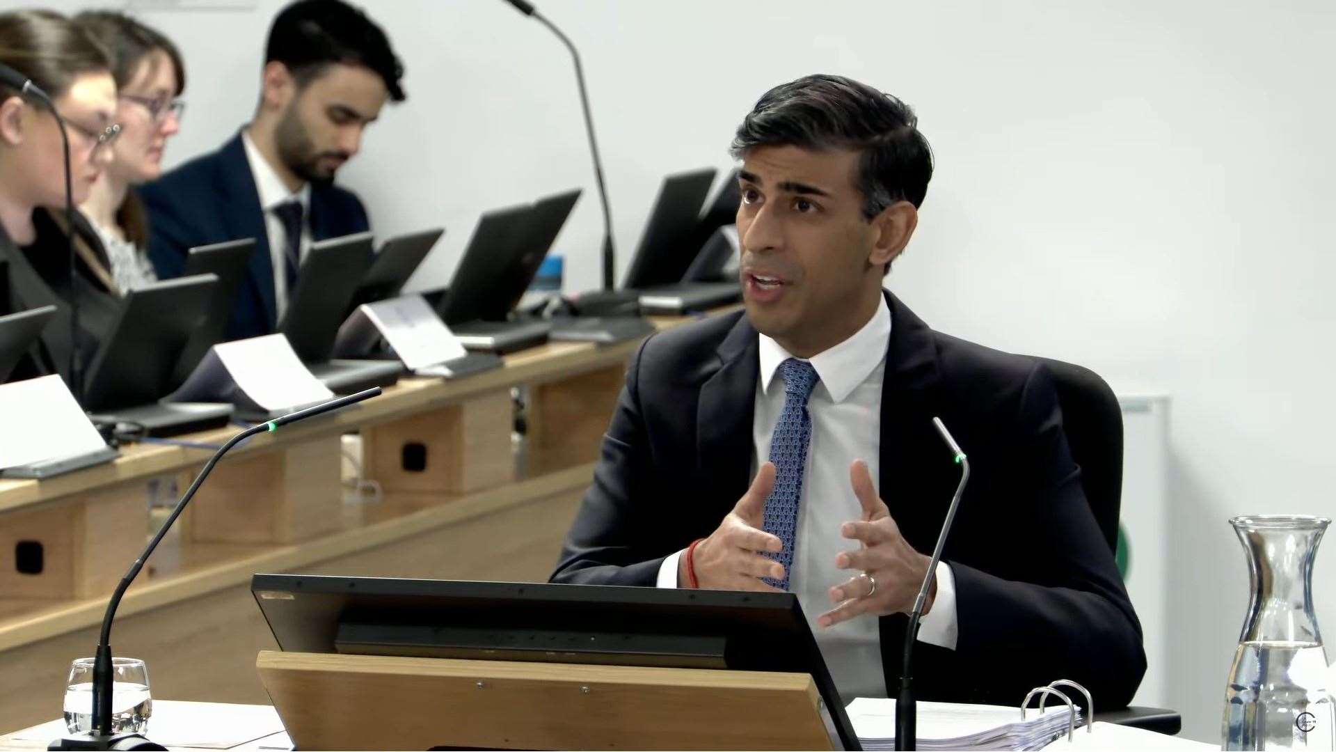 Prime Minister Rishi Sunak was chancellor during the pandemic (UK Covid-19 Inquiry/PA)