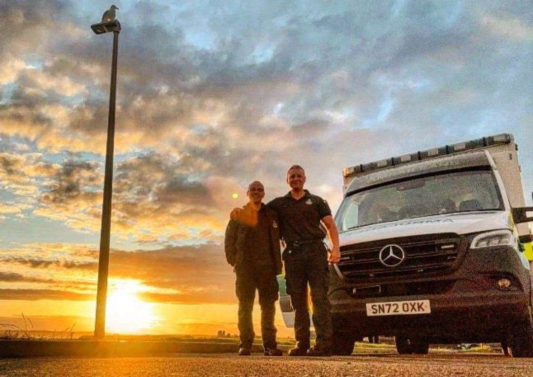 Jack Falconer, Technician of Wick Ambulance Station, and Dominic Ballisat, Technician of Edinburgh Ambulance Station, will run the event this Sunday.