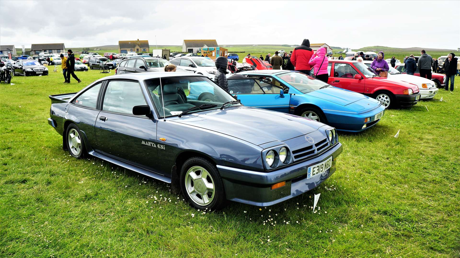 John King from Halkirk brought this 1988 Opel Manta GSI Coupe which won second place in its class. Picture: DGS