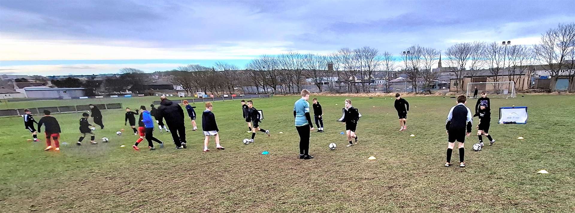 Around 65 children took part in the sessions at the Dammies.