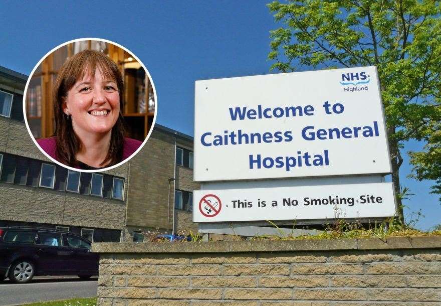 On health services, Maree Todd says: 'Where it's safe, where they can deliver it in Caithness, I want it to happen in Caithness.'