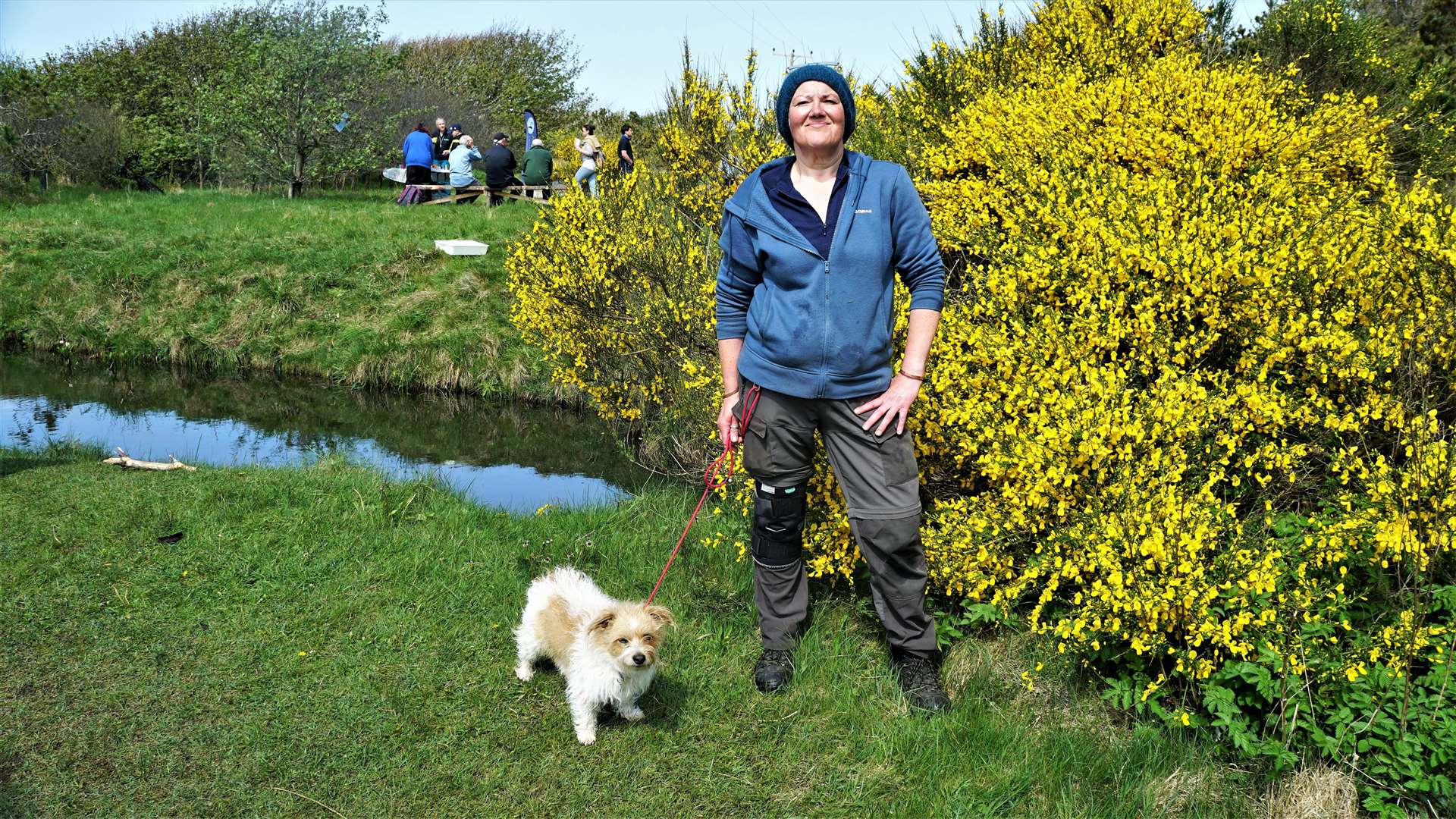 Garance Warburton at Dunnet Community Forest. Picture: DGS
