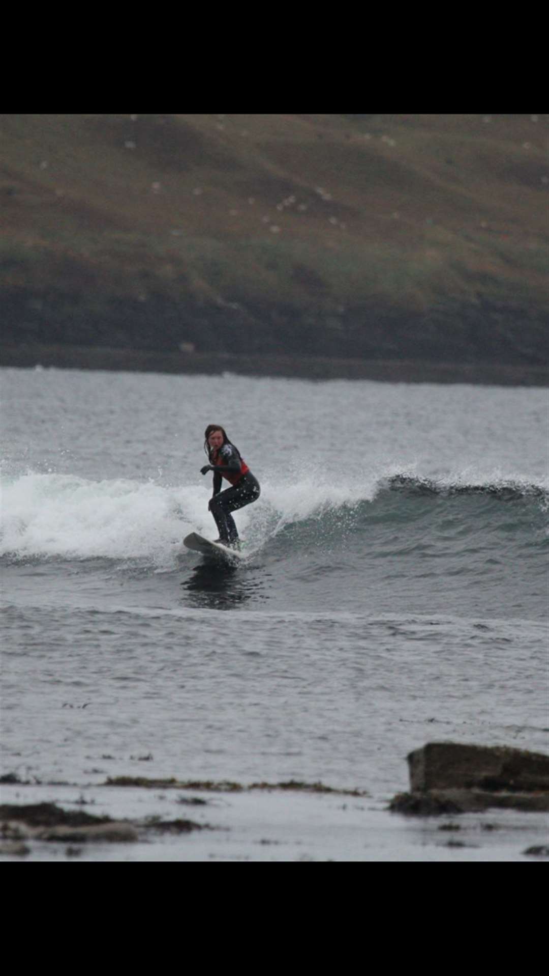 Iona will defend her junior title at the Scottish Surfing Championships in April.