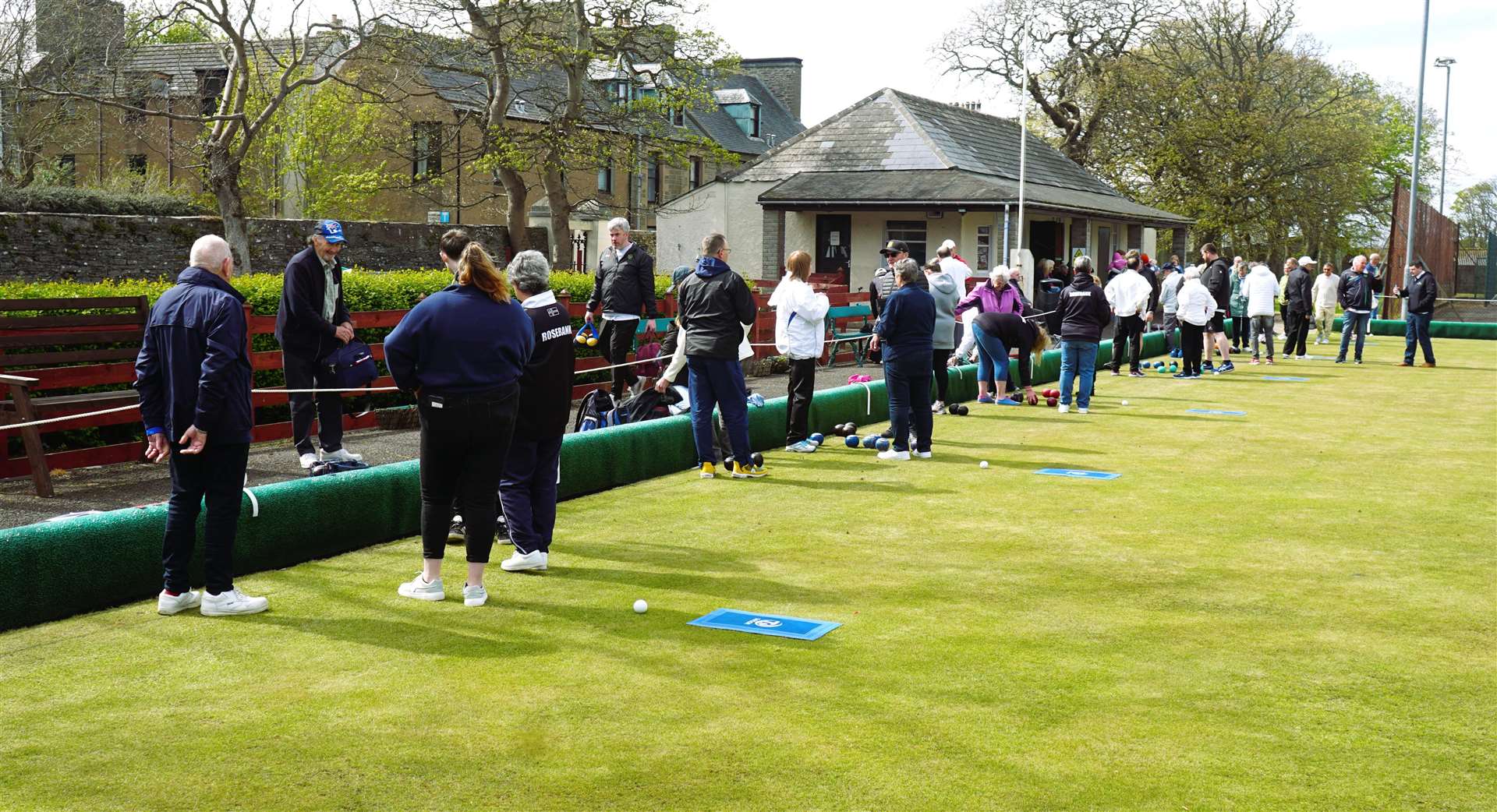 And the season gets underway in Saturday afternoon's sunshine. Picture: DGS