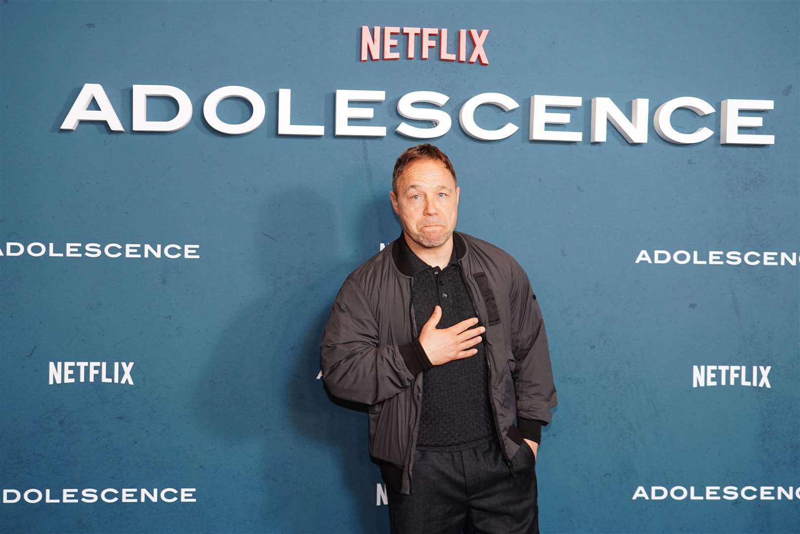 Stephen Graham created Adolescence with Jack Thorne (Ian West/PA)