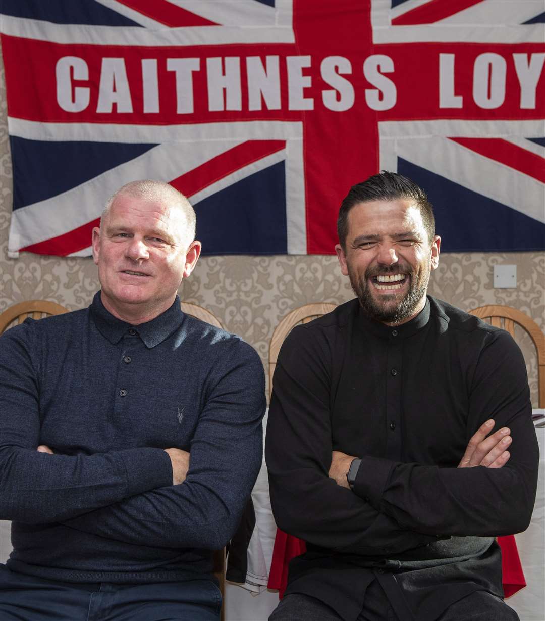Special guests Ian Durrant and Nacho Novo. Picture: John Baikie