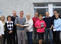 Prizewinners from Reay Golf Club’s annual mixed open which was held last Sunday.