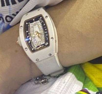 The second expensive watch stolen in the raid (Essex Police/PA)