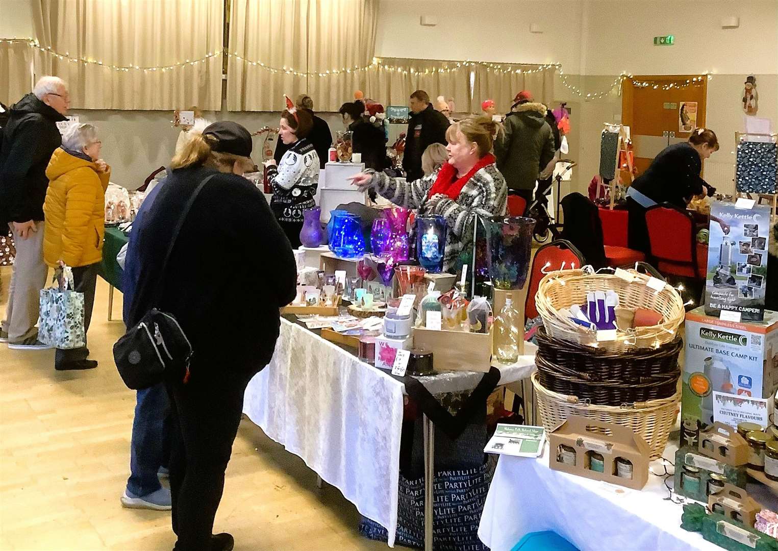 The public were buzzing about on Saturday at the craft event in Thurso. Picture supplied
